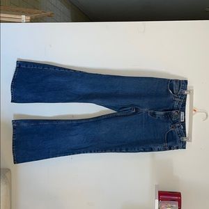 Vintage Dark wash flare regular size 11 jeans